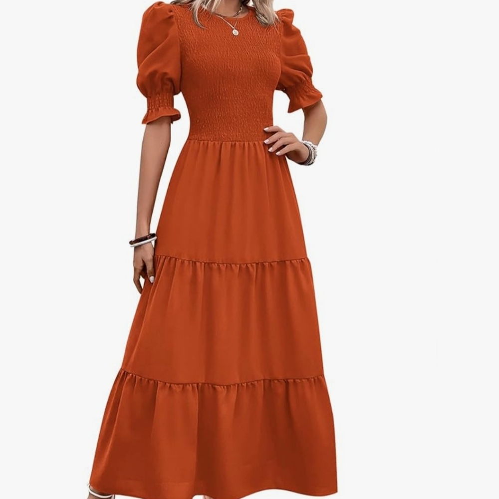 Ruffle Maxi Dress